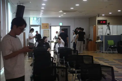 경상도 TT(양산베들레헴 교회) 1일차 사진[도착후 준비과정,집회준비,식사] 이미지 19