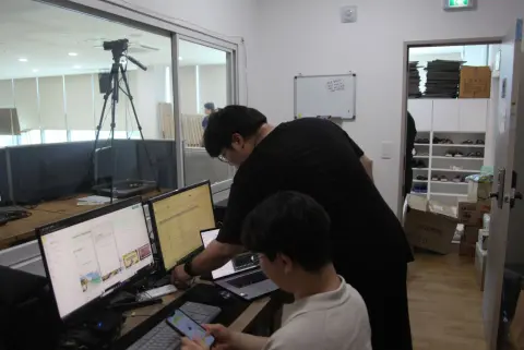 경상도 TT(양산베들레헴 교회) 1일차 사진[도착후 준비과정,집회준비,식사] 이미지 57
