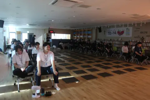 경상도 TT(양산베들레헴 교회) 1일차 사진[도착후 준비과정,집회준비,식사] 이미지 26