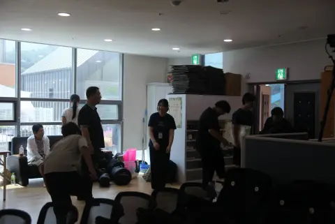 경상도 TT(양산베들레헴 교회) 1일차 사진[도착후 준비과정,집회준비,식사] 이미지 13