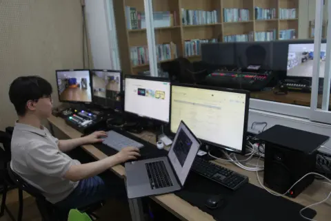 경상도 TT(양산베들레헴 교회) 1일차 사진[도착후 준비과정,집회준비,식사] 이미지 59