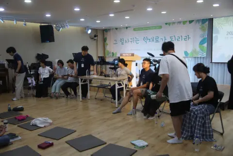 경상도 TT(양산베들레헴 교회) 2일차 사진[집회, 목장시연,1일차 피드백] 이미지 9